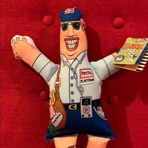 Mailman toy, dog toy mail carrier postal service